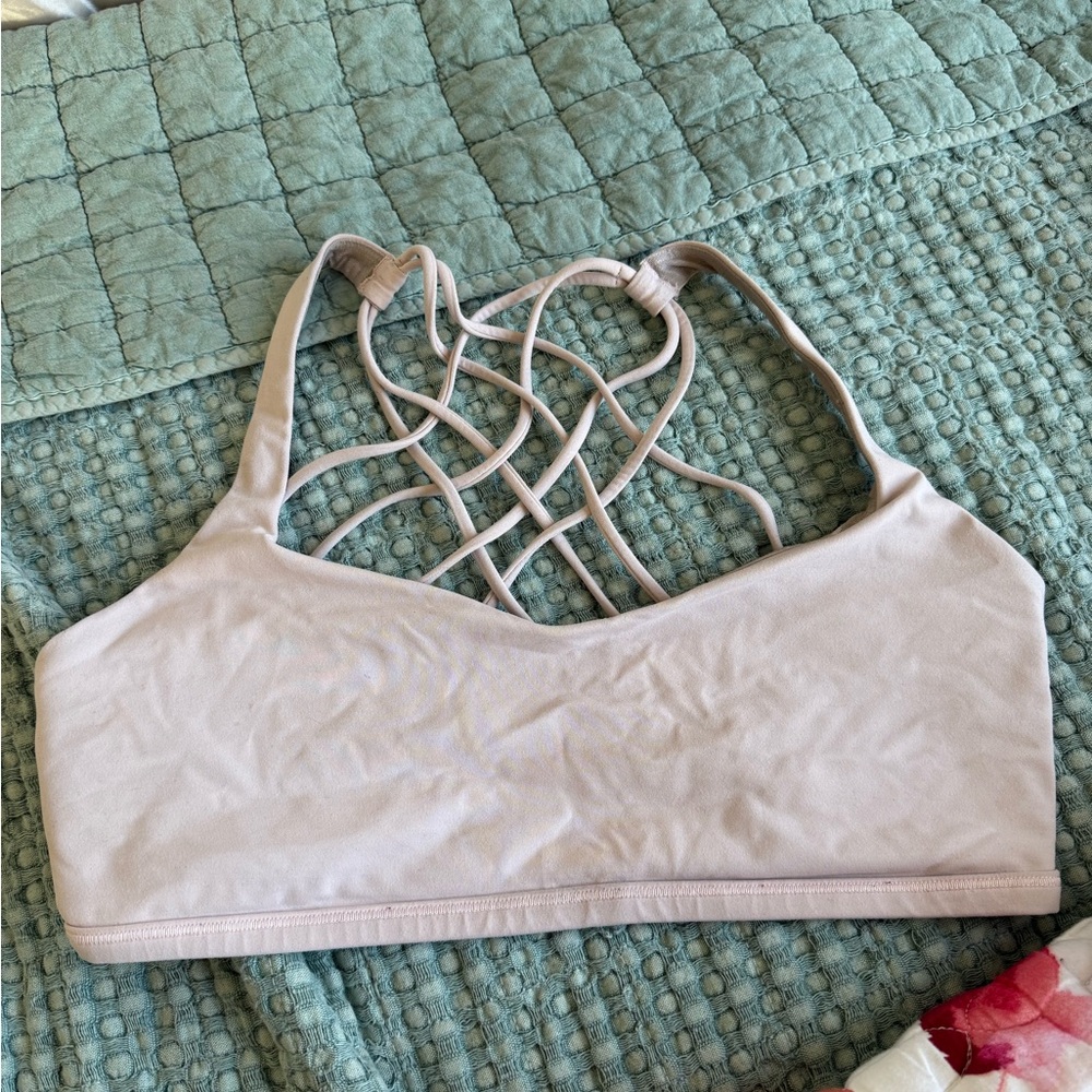 lululemon Free to Be Bra - Strawberry milkshake - Picture 2 of 3